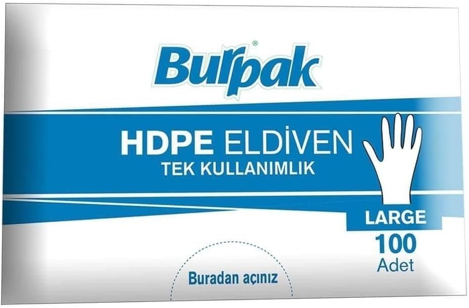 Alternative view of Pet Hışır Şeffaf Eldiven L Beden 100'lü