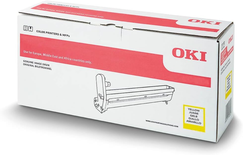 Alternative view of OKI 44844473 30000páginas sarı – resim tamburları (es8453/es8473, 30000 sayfa, sarı, OKI)