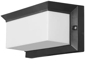 Bahçe Aydınlatması Led Işık 25cm E27 Duylu Zita Ultra Şapkalı Bahçe Duvar Aplik Su Geçirmez