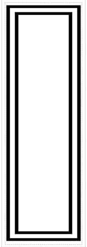 Alternative view of Viva 40X140Cm Klasik Çerçeveli Tay Tüyü Dokuma Premium Leke Tutmaz Kumaş Masa Örtüsü Runner Rnr321