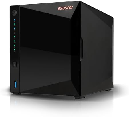 Asustor Drivestor 4 Pro Gen2 AS3304T v2, 4 Bay NAS, 1.7GHz Dört Çekirdekli, 2.5GbE Bağlantı Noktası, 2GB RAM DDR4, Ev Medya Sunucusu için En İyi Değer, Ağa Bağlı Depolama (Disksiz)