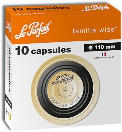 Le Parfait Familia Sızdırmaz Kapsül Kavanoz Kapağı (10'luPaket 11cm Çap)