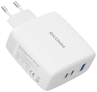Alternative view of 100W GaN 3 Portlu USB-C + USB-A Şarj Aleti QC5.0 PD, iPad,,, Notebook, Uyumlu Hızlı Şarj Cihazı + 100W Type-C Şarj Kablosu 2 Metre