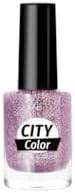 Alternative view of City Nail Lacquer Glitter No: 102 - Işıltılı ve Uzun Süre Kalıcı Oje 10.2 ml