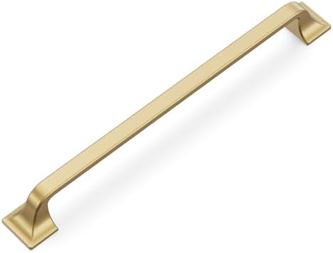 Alternative view of Hickory Hardware Mutfak Dolabı Kulpları, Mutfak Dolabı Çekmeceleri için Çekmece Çekmeceleri, Şifonyerler, Banyo Donanımı, 8-13/16 İnç Delik Merkezi (224mm), Şampanya Bronz, Forge Koleksiyonu