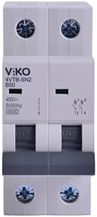 Alternative view of 4VTB-2B50 Otomatik Sigorta 4,5kA B Tipi 2 Kutup 50A