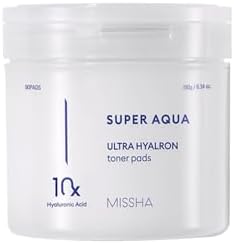 10 Farklı Hyaluronik Asit Kompleksi İçeren Arındırıcı Tonik Pad Super Aqua Ultra Hyalron Toner Pads