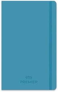 13x21 96 Yaprak Düz Ciltli Premier Defter - Mavi