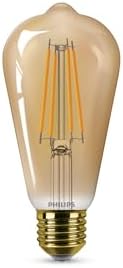 Alternative view of LEDclassic E27 lamba, altın, 40 W yerine geçer, sıcak beyaz (1800 Kelvin), dekoratif lamba