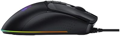 W90 MAX S. 10.000 CPI Optik RGB-Ultra Core 3&4 Aktif Gamer (Oyuncu) Mouse, Siyah - Görsel 3
