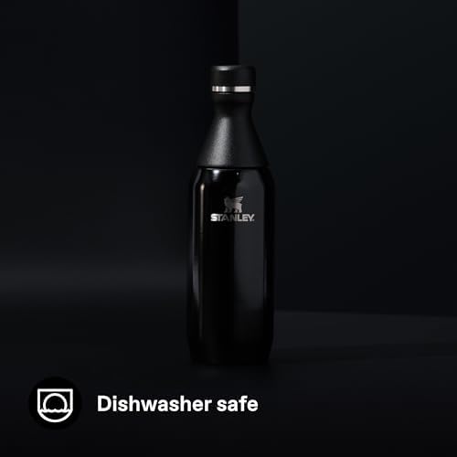 All Day Slim Soğuk Su Şişesi Termosu, 0.35 Litre, Siyah - Görsel 3