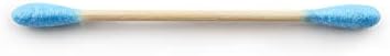 The Humble Co. - Humble Brush Swabs - Blue, bambu kulak çubuğu Mavi, Çevre dostu pamuklu kulak çubukları, plastik içermeyen ambalaj, doğal renkli pamuktan kulak çubukları