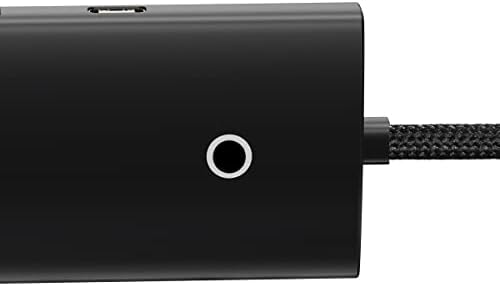 Lite 4in1 Multifonksiyonel Type-C Hub Station Siyah