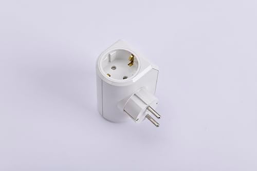 Yonca Plus Beyaz Üçlü Topraklı Priz Çarpma Karşıtı