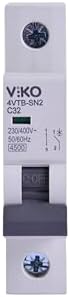 4VTB-1C32 Otomatik Sigorta 4,5kA C Tipi 1 Kutup 32A