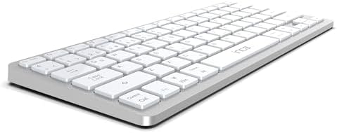 Inca IBK-565ST Bluetooth 5.0 Rechargeable Smart Silver Keyboard, 150 Saat Kullanım Süresi, Telefon, Tablet,Pc, Tv, BT Cihazlarla uyumlu, Taşınabilir, 10m kullanım Mesafesi - Görsel 3