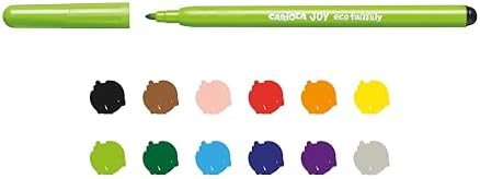 Eco Famıly Joy Süper Yıkanabilir Keçeli Boya Kalemi 12'Li