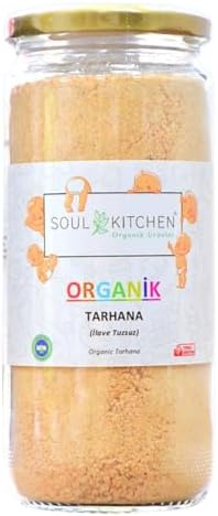 Organik Tarhana cam 350gr (İlave Tuzsuz)