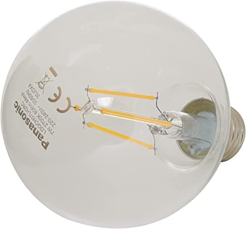 E27 Led Filament Lamba, Sarı Işık (2700K), 7W, 806 Lümen, G95 - Görsel 3