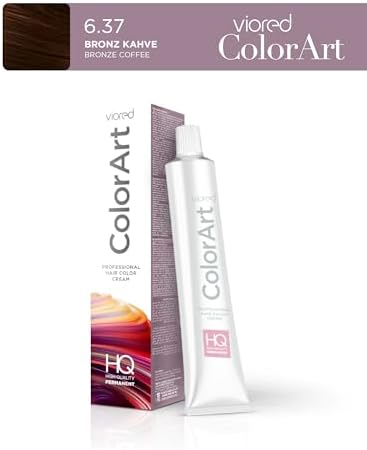 Profesyonel Tüp Saç Boyası 60 ml 6.37 Bronz Kahve - Görsel 3