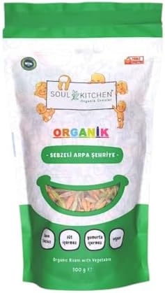 Organik Sebzeli Arpa Şehriye 300 g