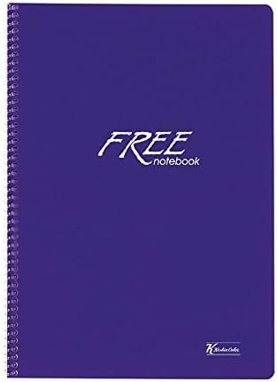 A4 Kareli 120 Yp. PP Kapak Spiralli Free Okul Defteri - Görsel 3