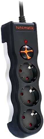 Alternative view of TSK19010 POWERSURGE 3-SURGE PROTECTION PLUG-1050 JOULE- WITH SİYAH