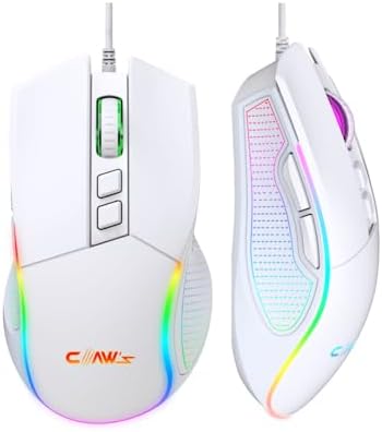 Alternative view of Crossfire V1 12800 Dpi Makro Yazılımlı Chromatic RGB Gaming Mouse - Beyaz