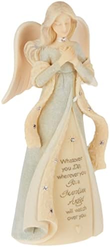 Enesco Foundations Koruyucu Melek Figürü, 10,72 cm, Çok Renkli - Görsel 2