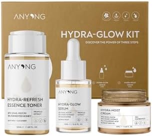 Alternative view of Anyong Salyangoz Özü Nemlendirici, Aydınlatıcı, Yatıştırıcı Cilt Bakım Kiti (TONİK, SERUM, KREM) Niacinamide (50 ML + 12 ML + 20 ML)
