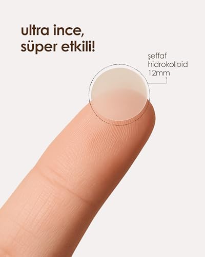 StopEver Clearly Spot Patch, Sivilce Karşıtı Şeffaf Plaster | Şeffaf, Ultra İnce, Hidrokolloid + Niacinamide + Salicylic Asit İçerikli Akne Karşıtı Yüz Bandı | 24 Adet - Görsel 3