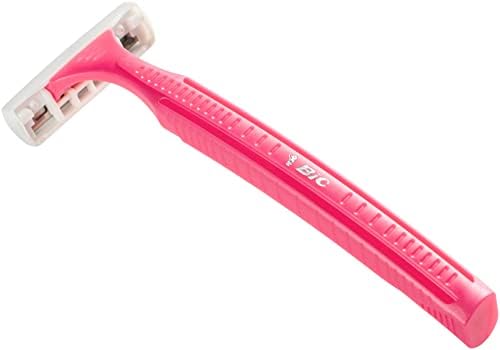 BIC Pure Lady Kadın Tıraş Bıçağı 4'lü Poşet (3 Bıçak), Aloe ile Zenginleştirilmiş Kayganlaştırıcı Jel Şerit - Görsel 3