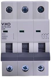4VTB-3C25 Otomatik Sigorta 4,5kA C Tipi 3 Kutup 25A