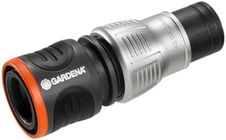 Stop konnektörü, donmaya dayanıklı, paketlenmiş, siyah, 13 mm (1/2") - 15 mm (5/8")