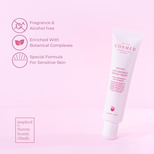Cosmed Hassas Ciltler İçin Kızarıklık Karşıtı Krem - Anti-Redness Repair Cream - 40 ml - Görsel 2