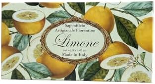 Saponificio Artigianale Fiorentino Sabun 3x125 Gr - Lemon