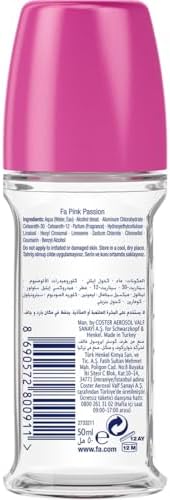 Fa Pink Passion Çiçeksi Kokulu Kadın Roll-On 50 ml 1 Adet - Görsel 3