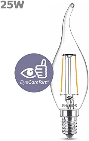 Alternative view of LED classic 25W BA35 E14 WW CL Dim Edilmez Sarı Işık Filament Ampul