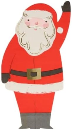 Alternative view of - Jolly Christmas Napkins - Baba Peçeteler (16'lı)
