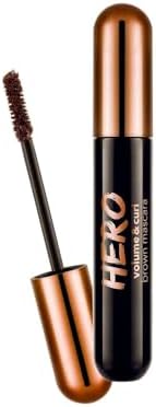 Hero Volume & Curl Yoğun Hacim Veren Nemlendirici Etkili Kahverengi Maskara