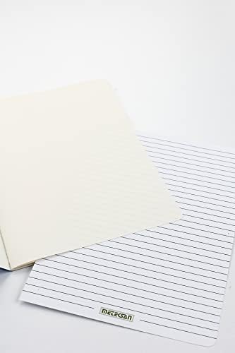 Notes 17x24 cm Karton Kapaklı İplik Dikişli Defter, 32 Yaprak, Düz, Yaprak Yeşili - Görsel 3