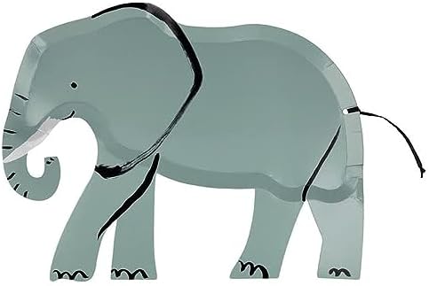 Alternative view of - Elephant Plates - Fil Tabaklar - 8'li