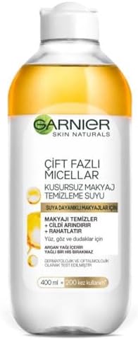 Skin Naturals Çift Fazlı Micellar Kusursuz Makyaj Temizleme Suyu (400 ml)