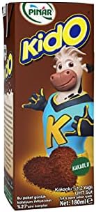 Pınar Kido Kakaolu Süt 180 ml