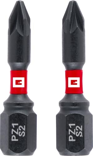 Orijinal Çift Torsiyonlu Darbeli Bit Seti, 2 Parça, 30 mm, PZ1 (S2 Çelik, Yüksek Dayanıklılık, Çift Torsiyon Etkisi, Kırmızı Renk Halkası, C 6.3 Sap) - 49132040 - Görsel 3