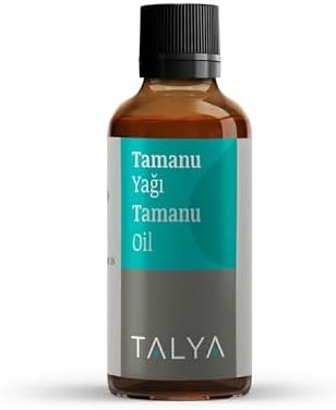 Tamanu Yağı, Soğuk Sıkım,%100 Saf Ve Doğal, 50 ml