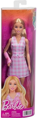 Alternative view of Büyüleyici Parti Bebekleri Fashionistas Pembe Kareli Elbise JJN56