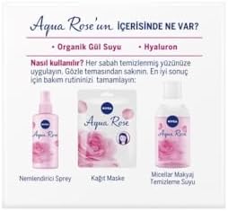 Alternative view of Aqua Rose Hyaluron ve Organik Gül Suyu İçeren Nemlendirici Jel Yüz Kremi, 50 ml, 48 Saat Yoğun Nemlendirme, Tüm Cilt Tipleri için, Işıltılı, Pürüzsüz Cilt