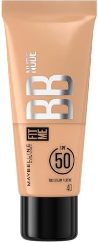 New York Fit Me Nude Cilt Bakımı Etkili Nemlendirici SPF50 BB Krem - 40