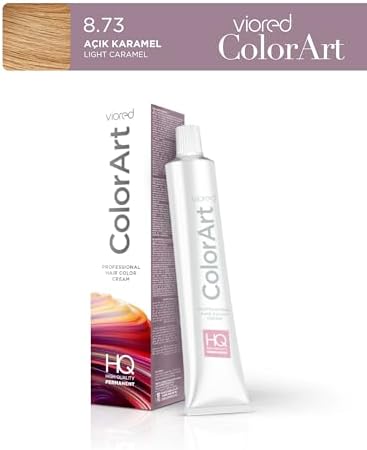 Profesyonel Tüp Saç Boyası 60 ml 8.73 Açık Karamel - Görsel 3